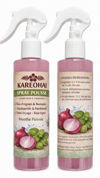 Spray pousse
